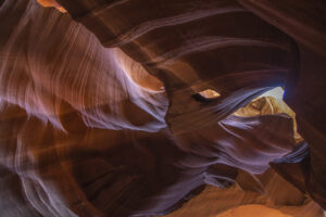 Antelope Canyon - Photo by Ron Miller - ronmiller.com